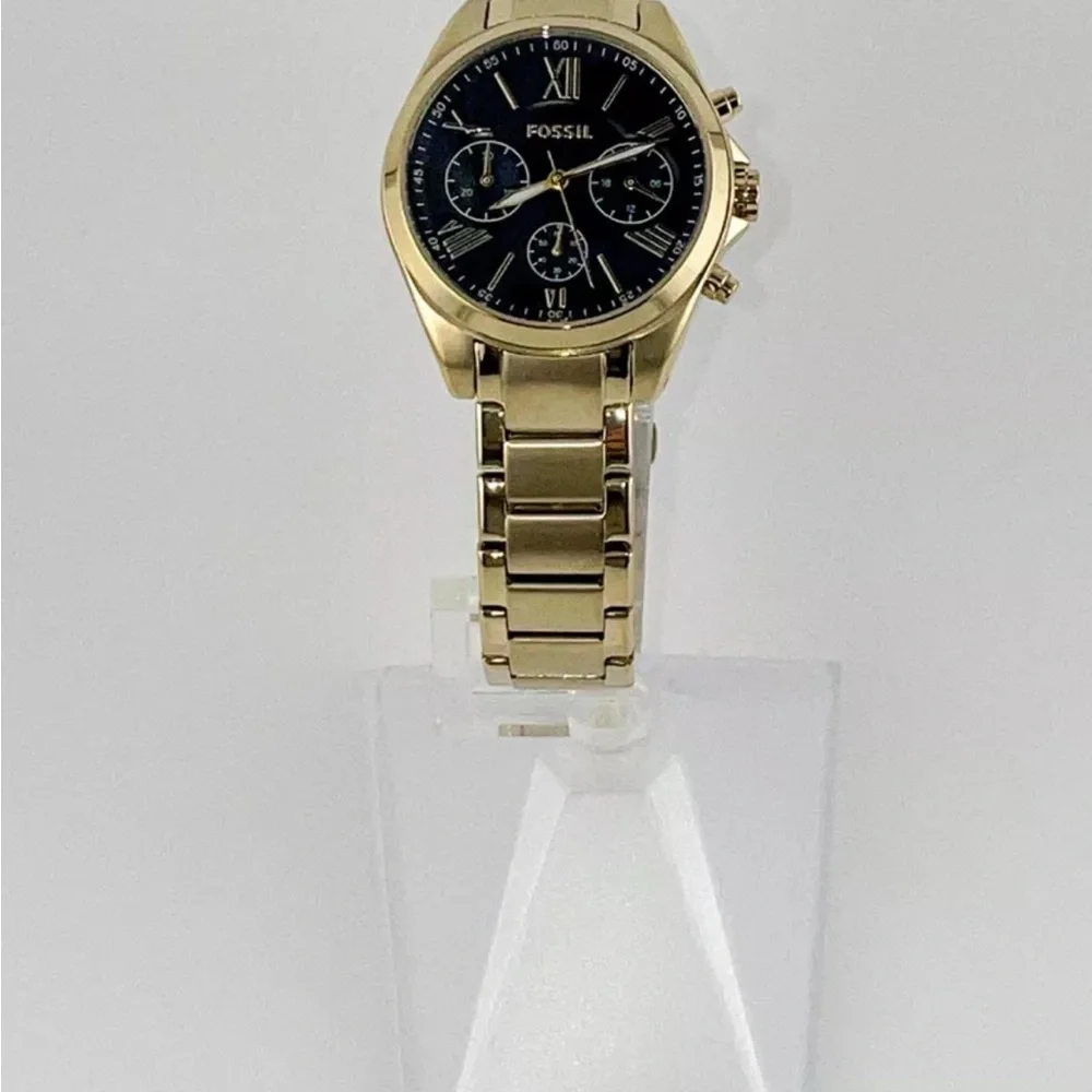 Fossil Chronograph Gold-Tone Stainless Steel Watch #101